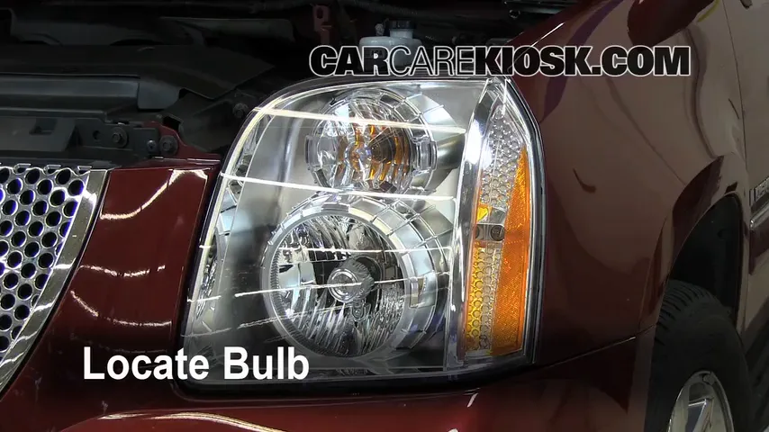 2008 GMC Yukon Denali 6.2L V8 Lights Turn Signal - Front (replace bulb)